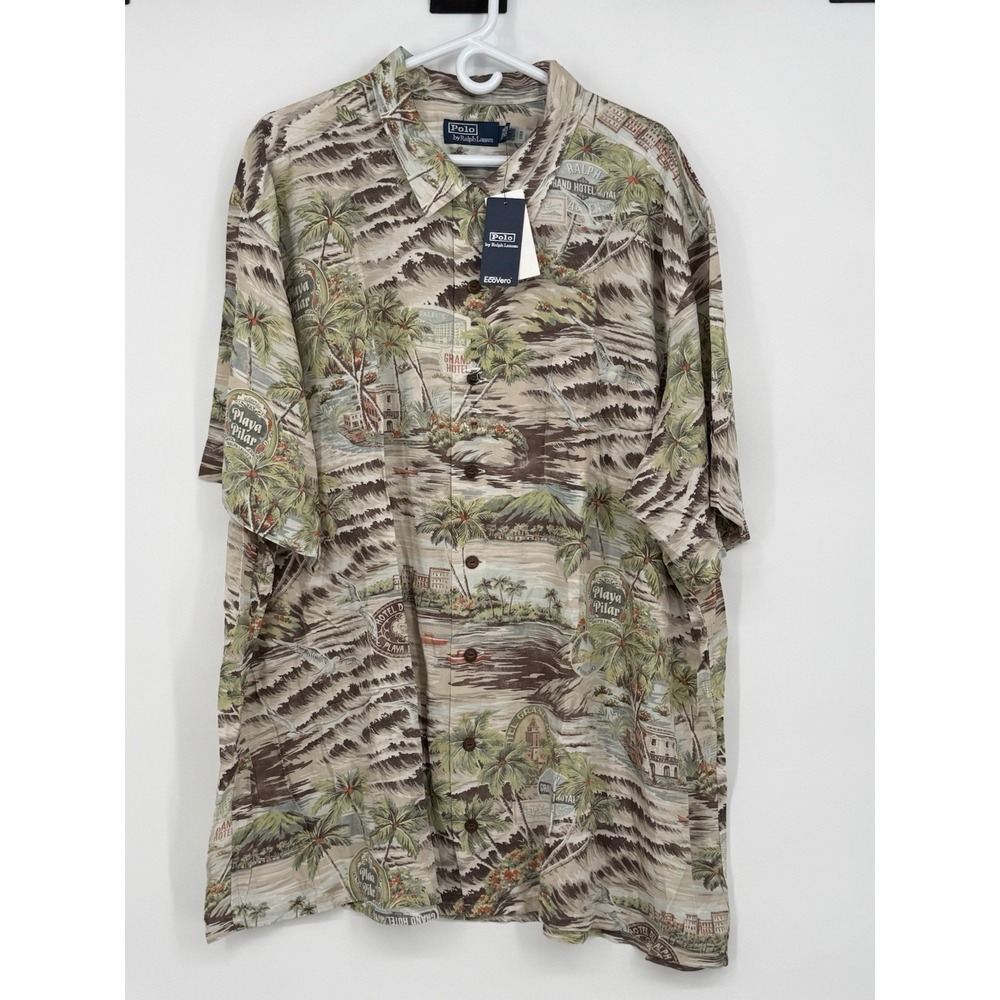 Polo Ralph Lauren Men's Short Sleeve Button Down 3XB NWT